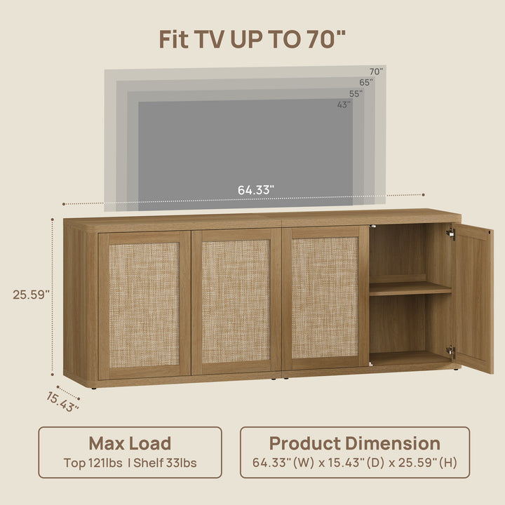 Zura Modular TV Stand up to 65Inch TV