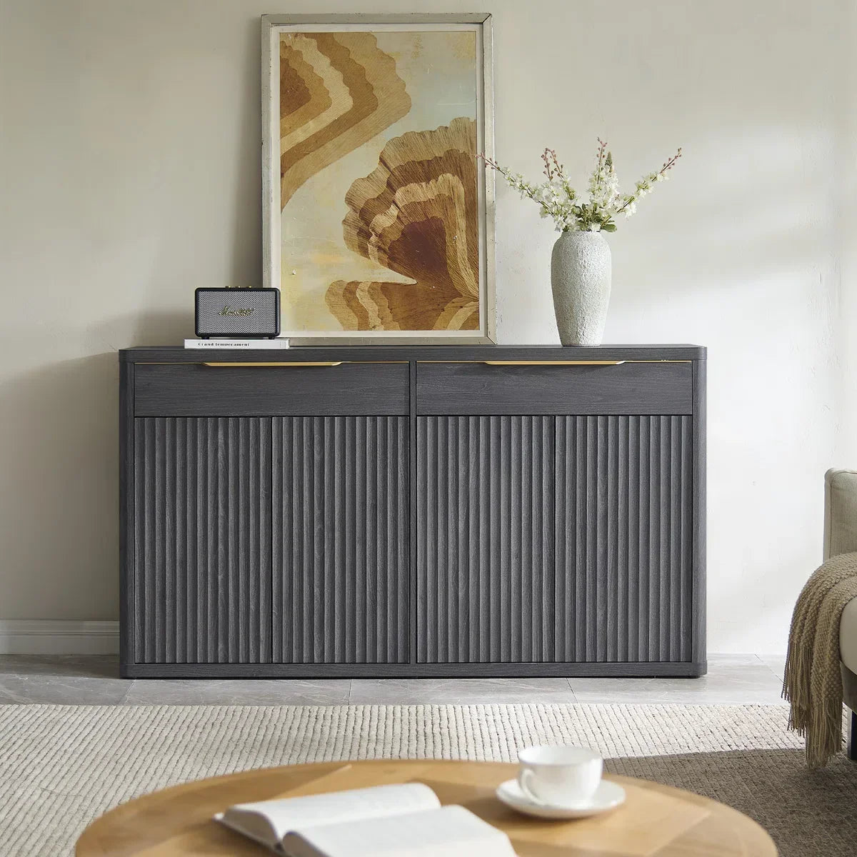 Cas Buffet Cabinet, 2 Drawers