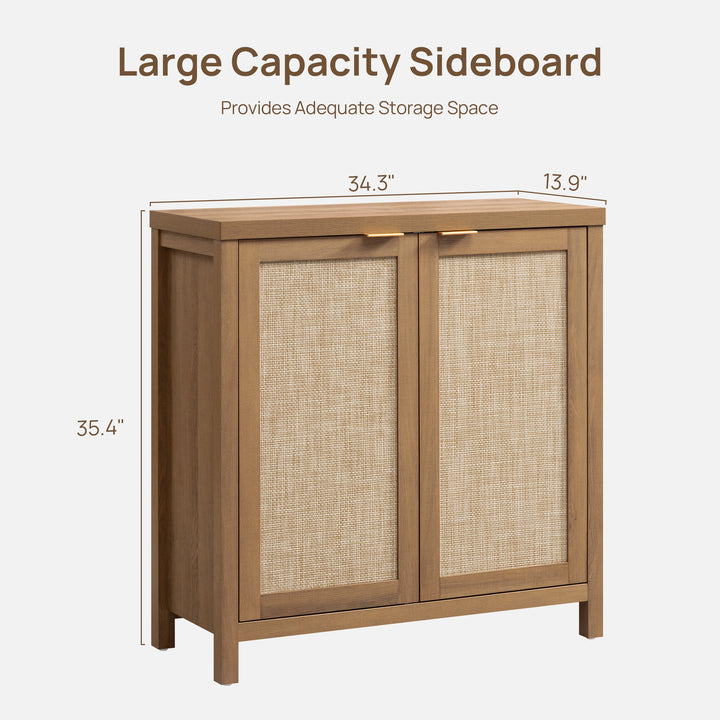 Savanna Buffet Cabinet, Boho Style