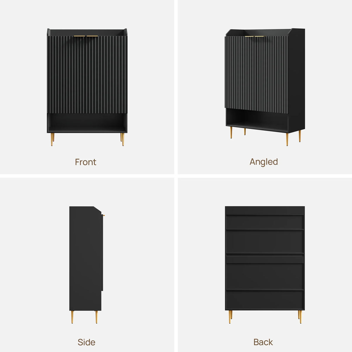 Opus Shoe Cabinet with 2 Doors