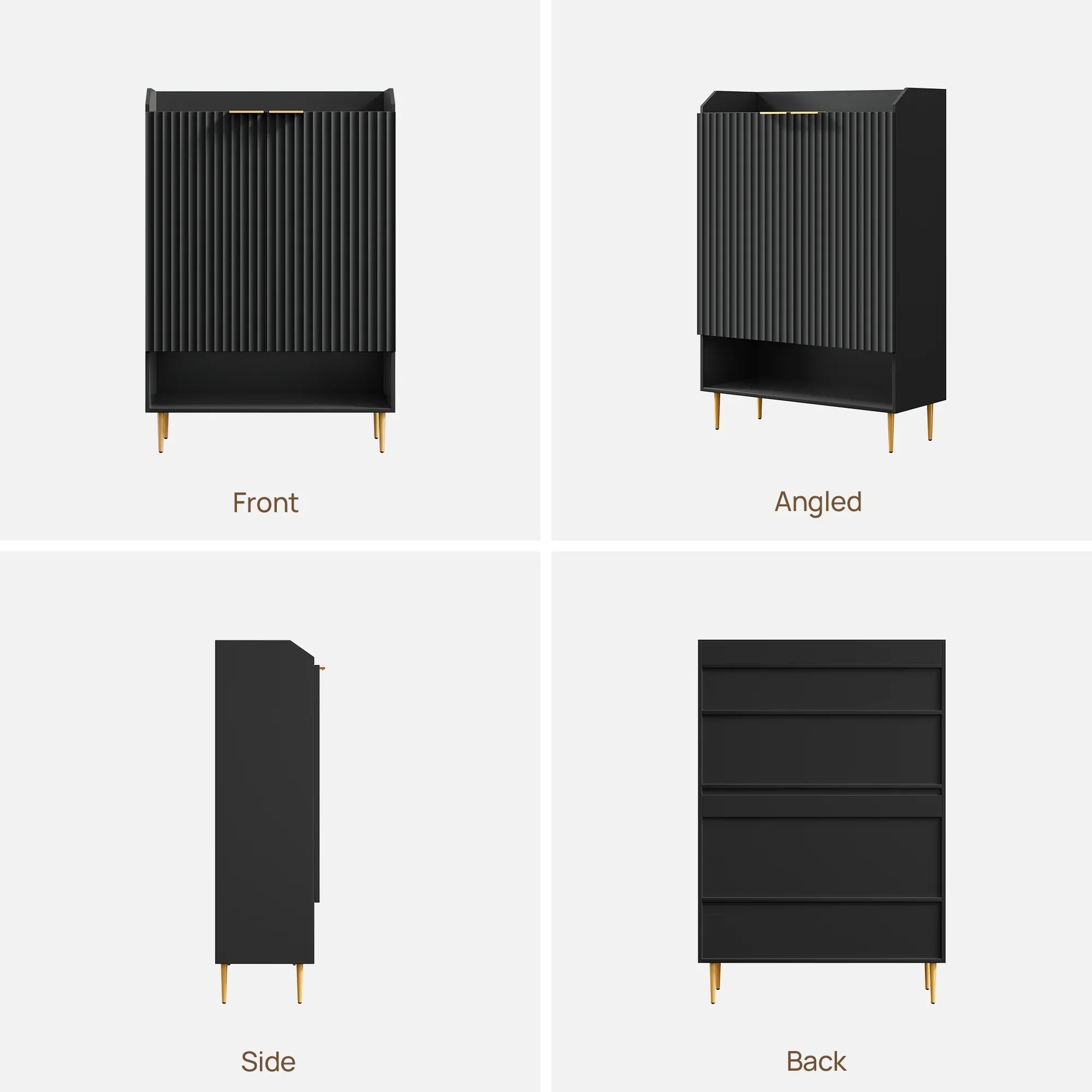 Opus Shoe Cabinet with 2 Doors