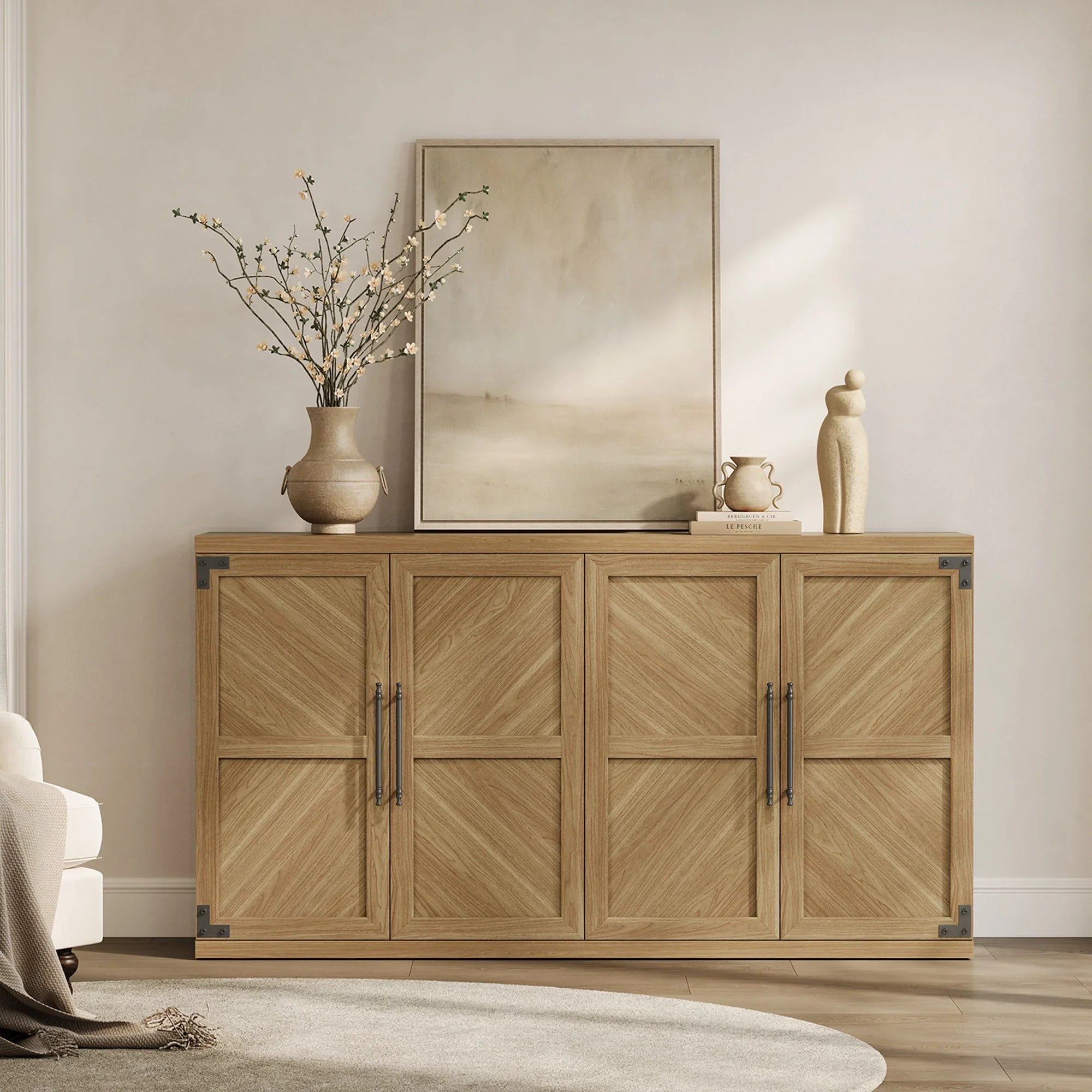 Willow Sideboard with 4 Doors