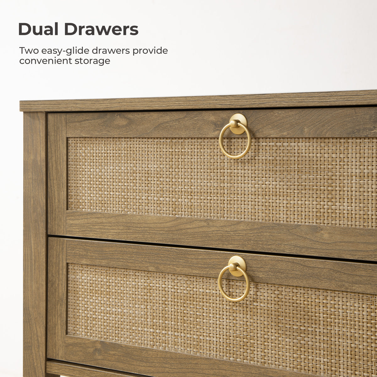 Terra 6 Drawers Dresser And 2 Drawers Nightstands Sets