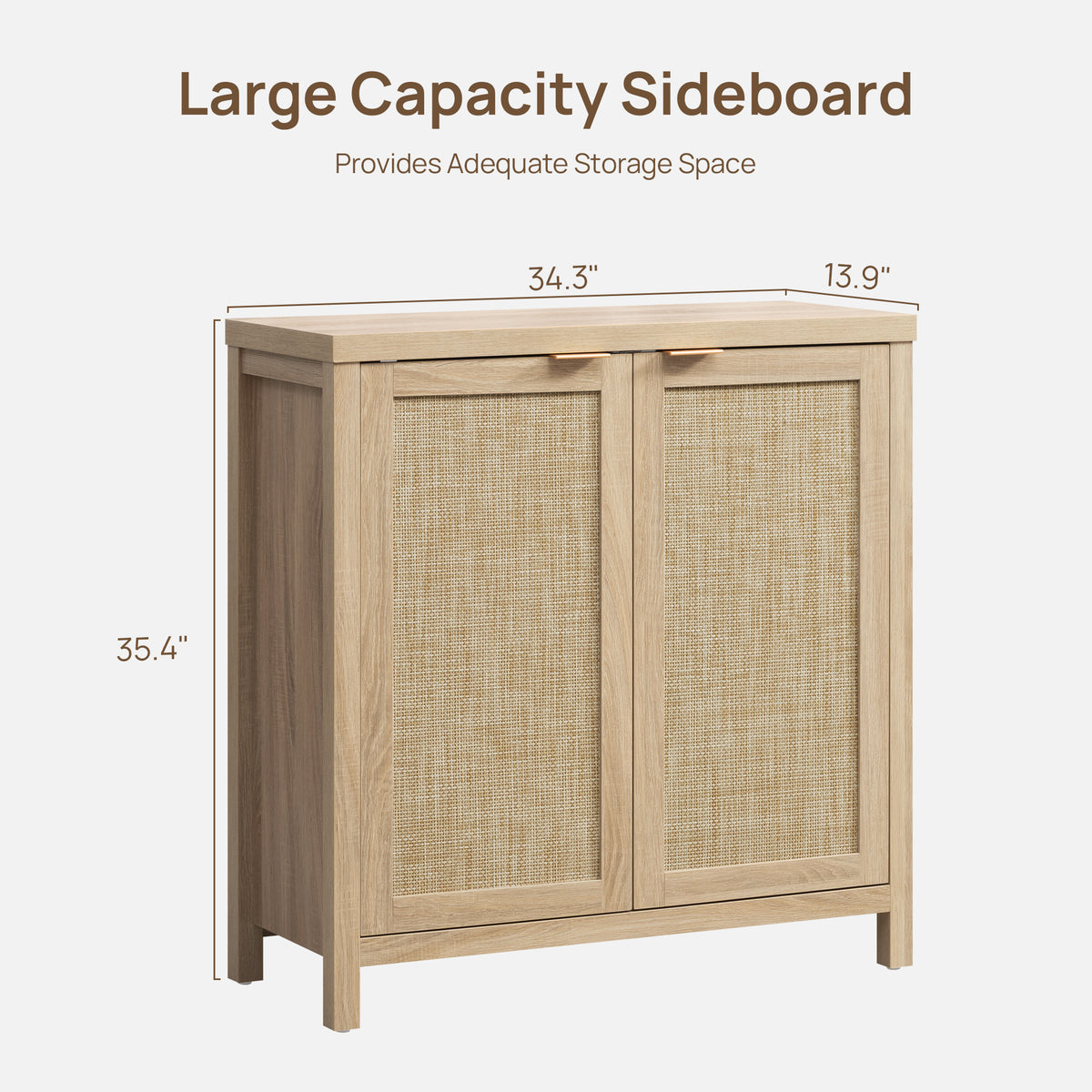 Savanna Buffet Cabinet, Boho Style