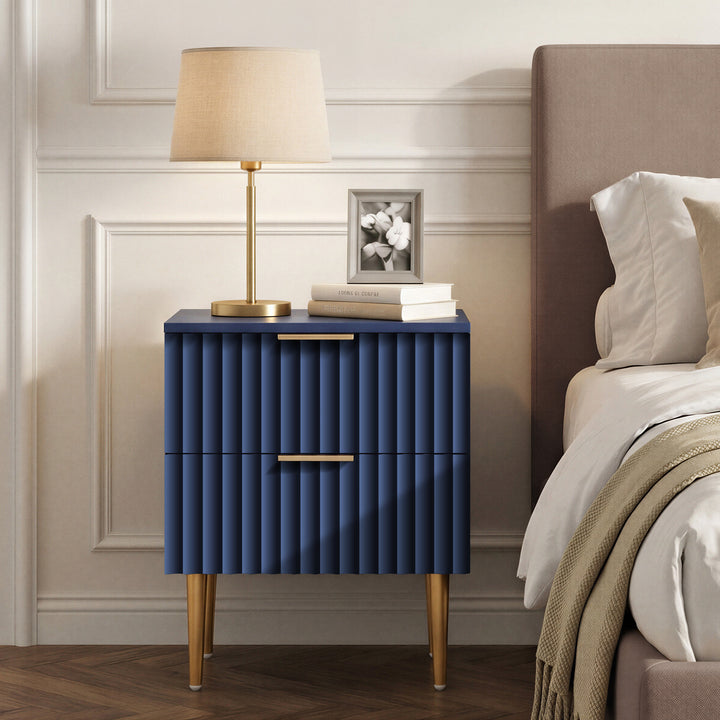 Opus Nightstand with Drawers