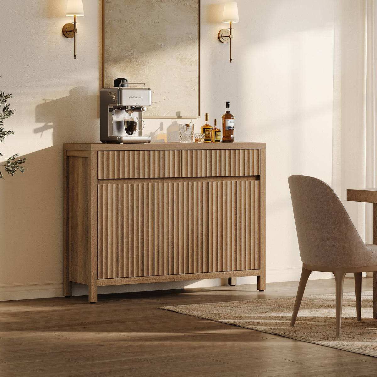Prelude Sideboard with 2 Drawers and 3 Doors