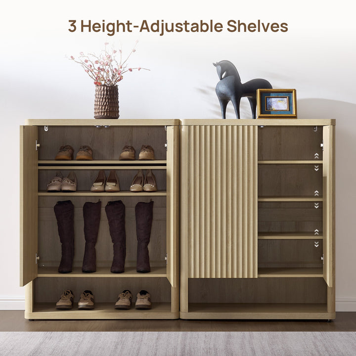 Cas Shoe Cabinet with 2 Doors, 20 Pairs