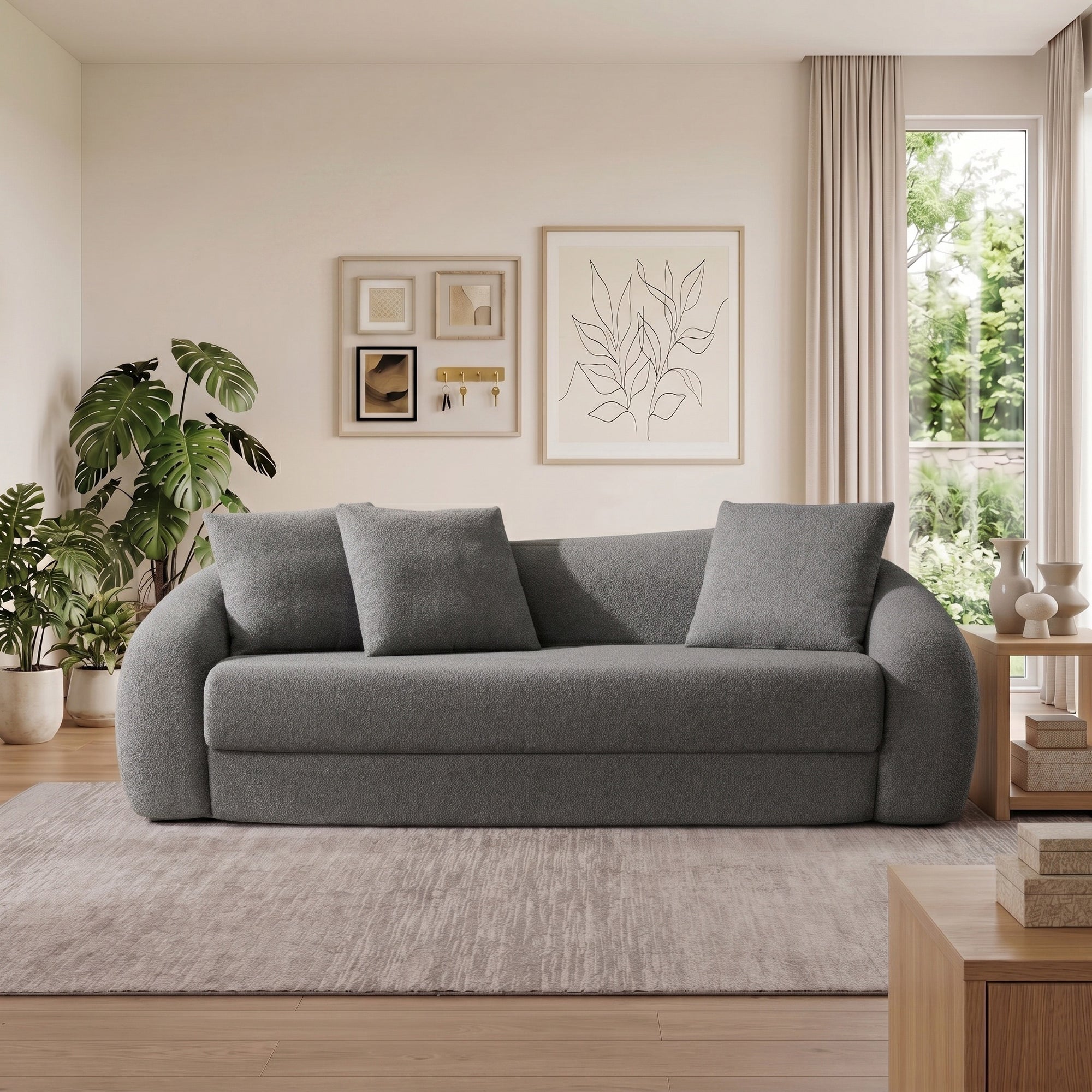 Nimbus White Sofa Couch