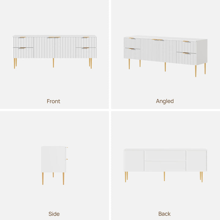 Opus TV Stand, Large Capacity Unit