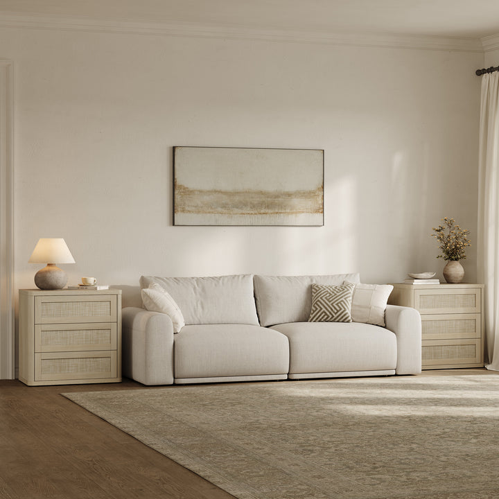 Zura 9-Drawer Chest and Nightstands Set