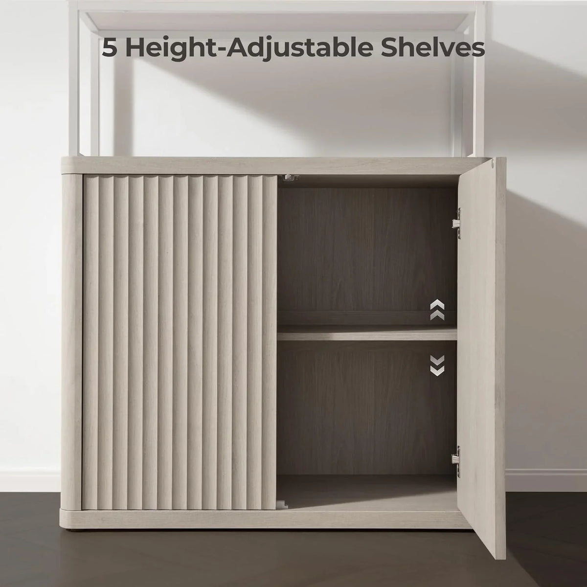 Cas Book Shelf with Storage