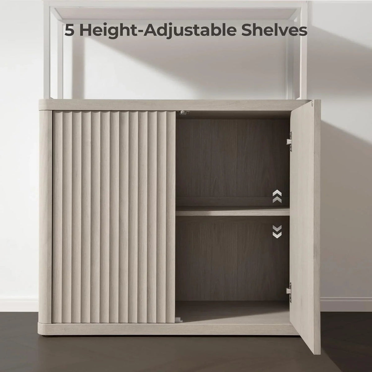 Cas Book Shelf with Storage
