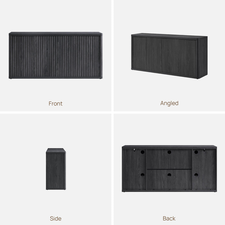 Cas TV Stand with 4 Doors