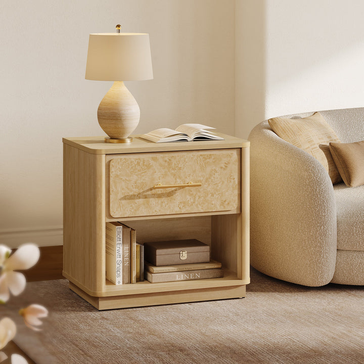 Burluxe Dresser with Drawers and Nightstands Set