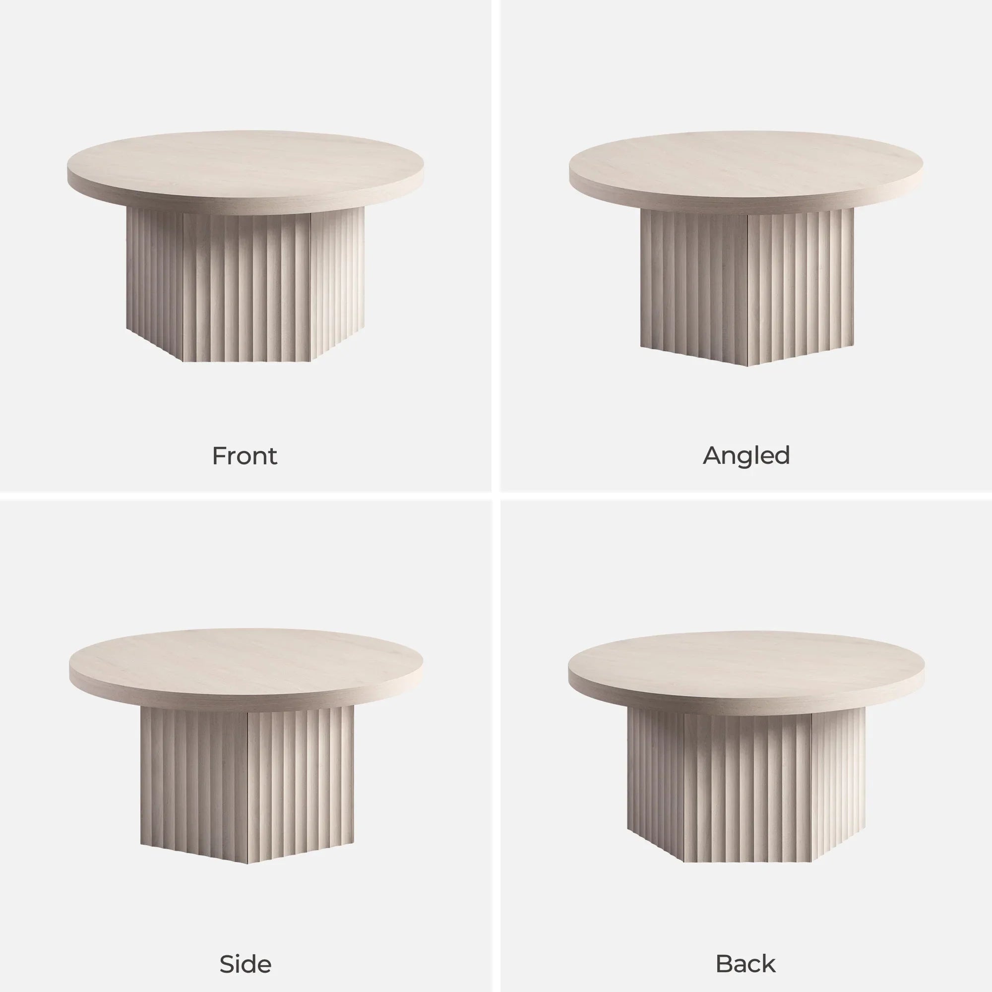 Stria Round Coffee Tables