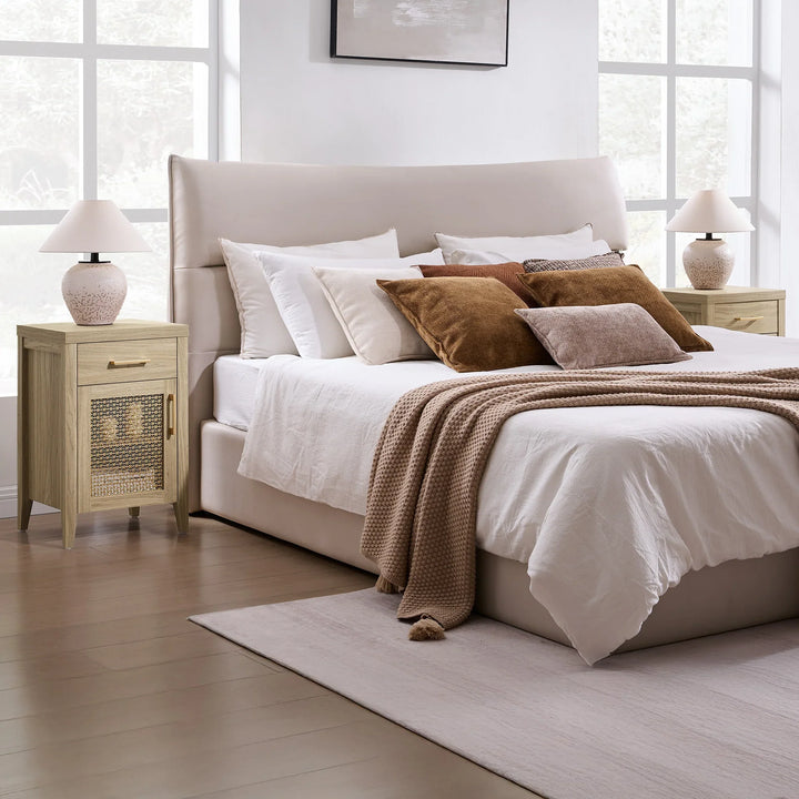 Andy Side Table with Door