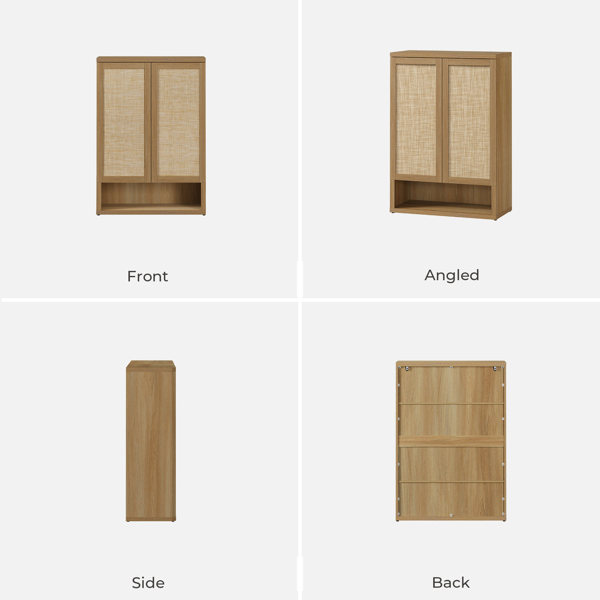 Zura 5-Tier Shoe Storage Cabinet, 44.5-Inch Tall
