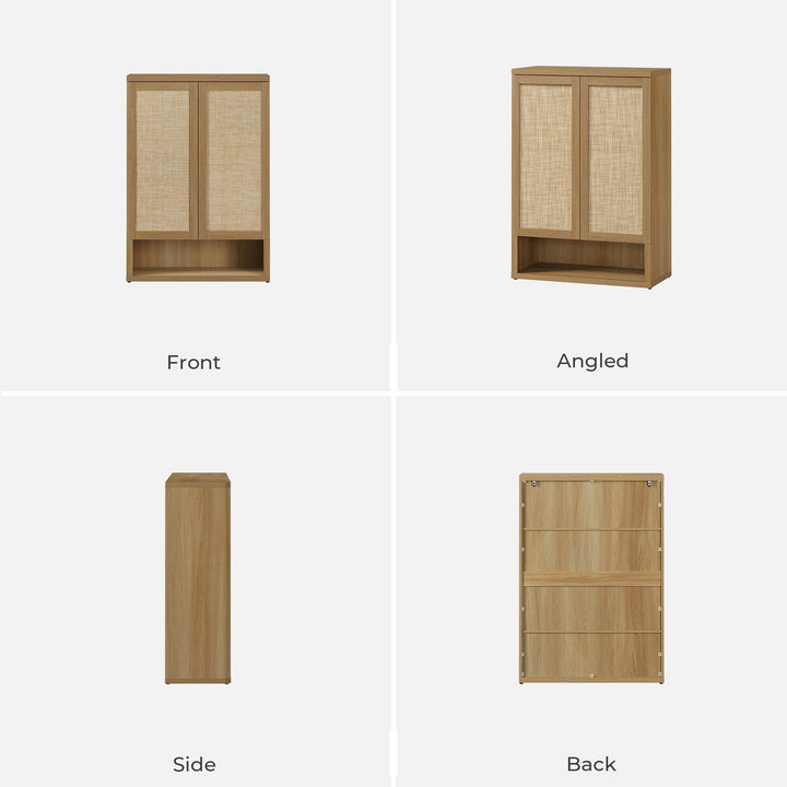 Zura Shoe Storage Cabinet with 2 doors