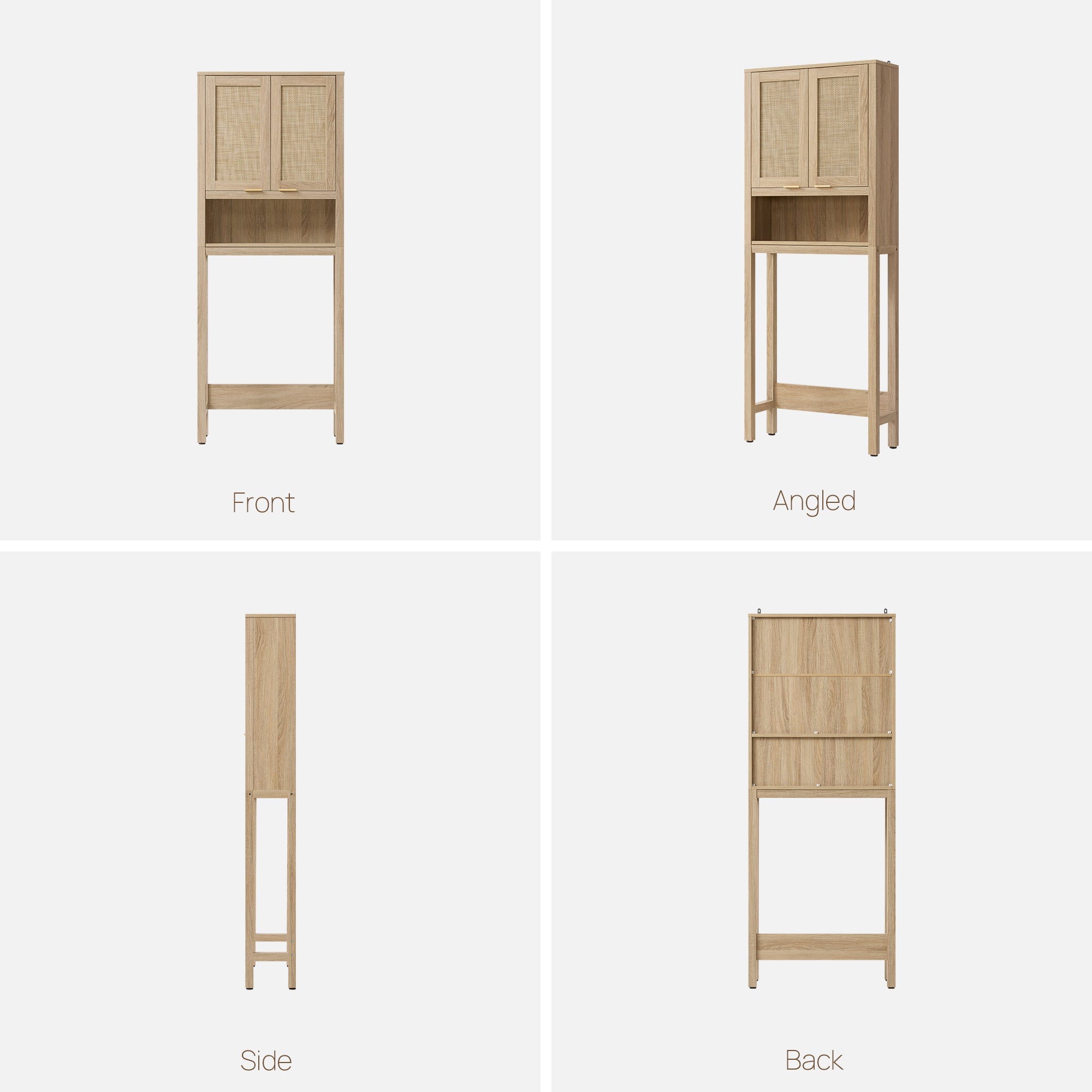 Savanna Over-the-Toilet Space Saver, Large Storage