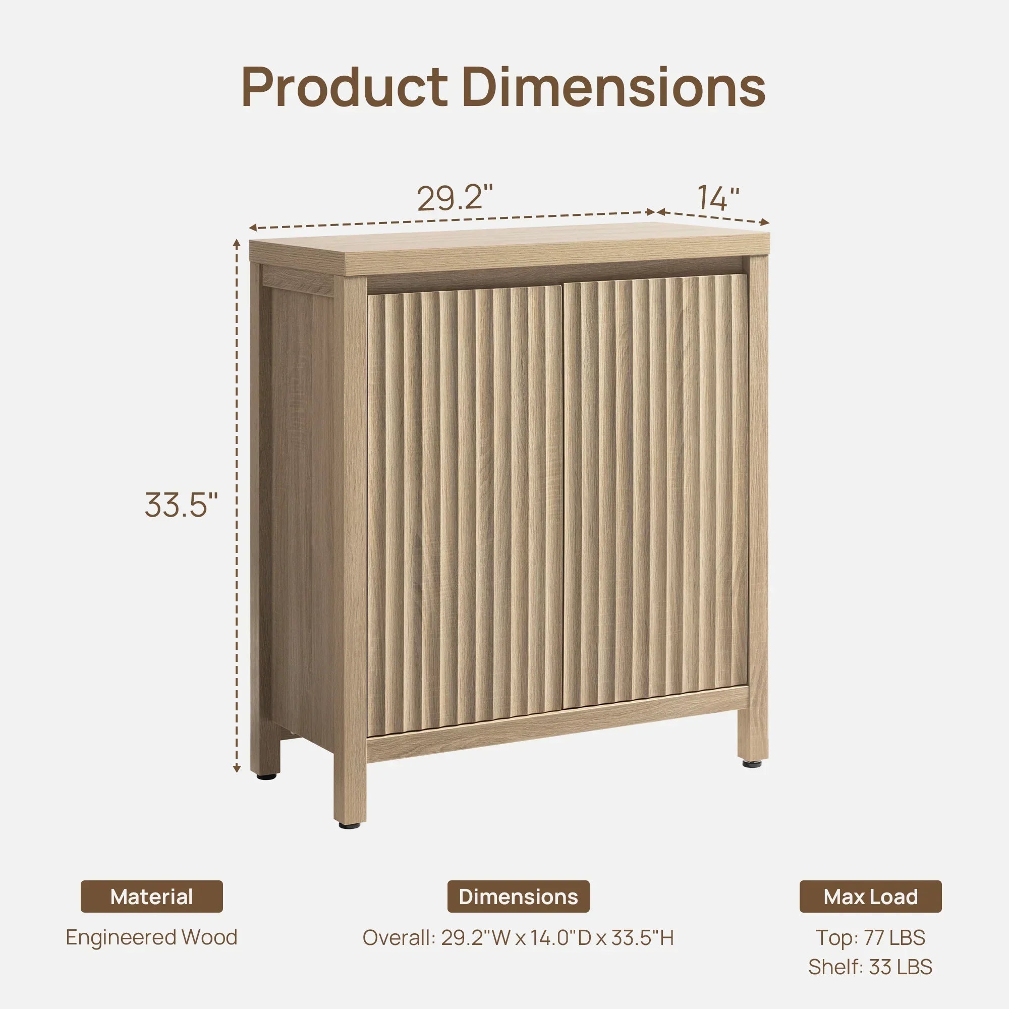 Prelude TV Stand with Storage up to 95 Inch TV