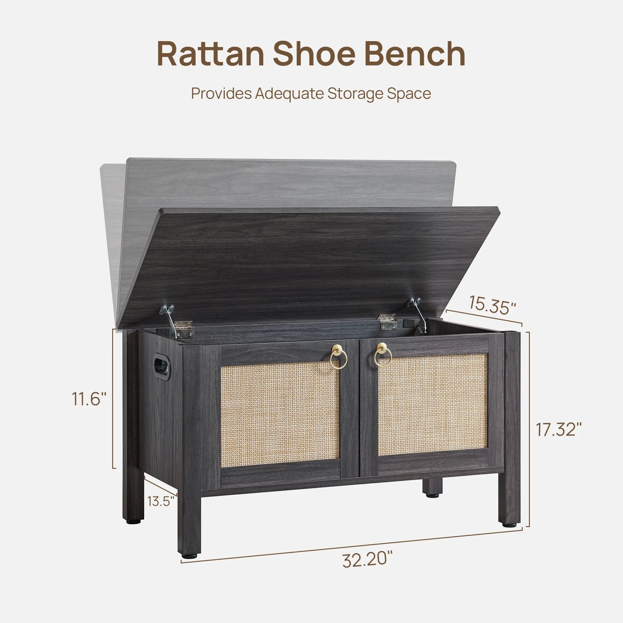 Terra Storage Bench Seat