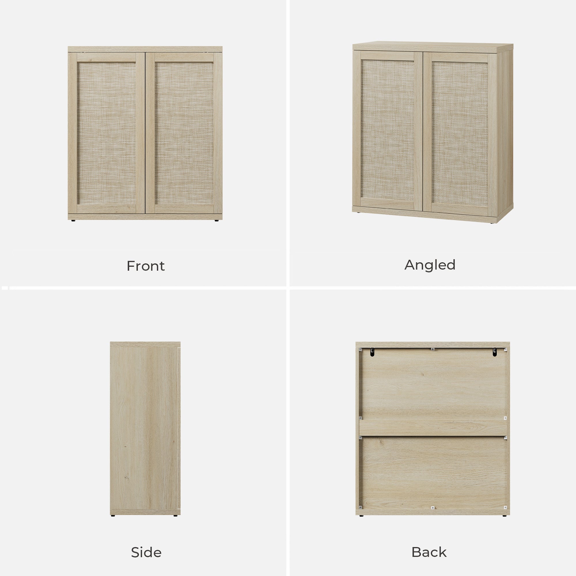 Zura 2-Door Buffet Cabinet, Large Storage