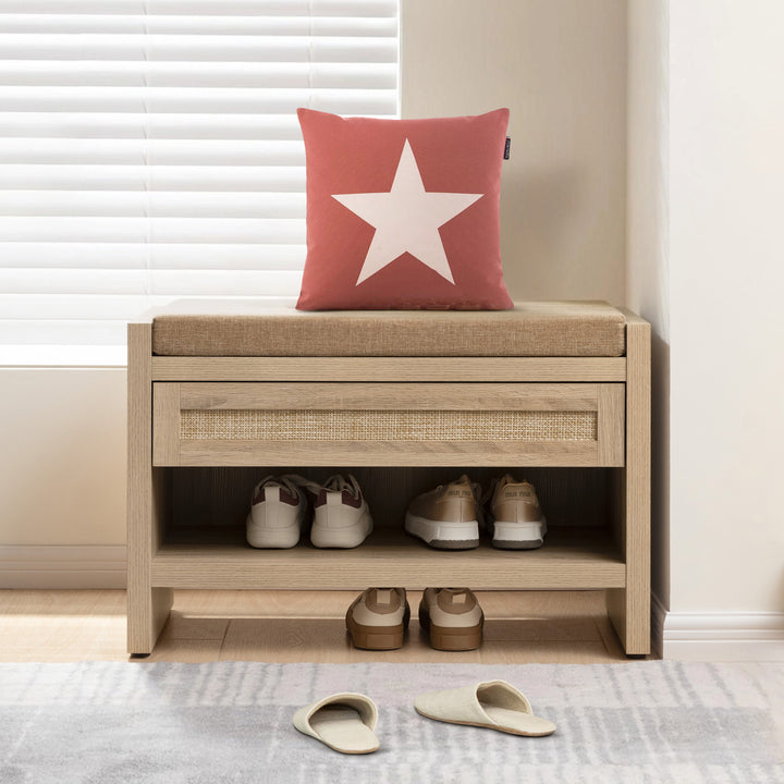 Savanna Shoe Bench with Storage