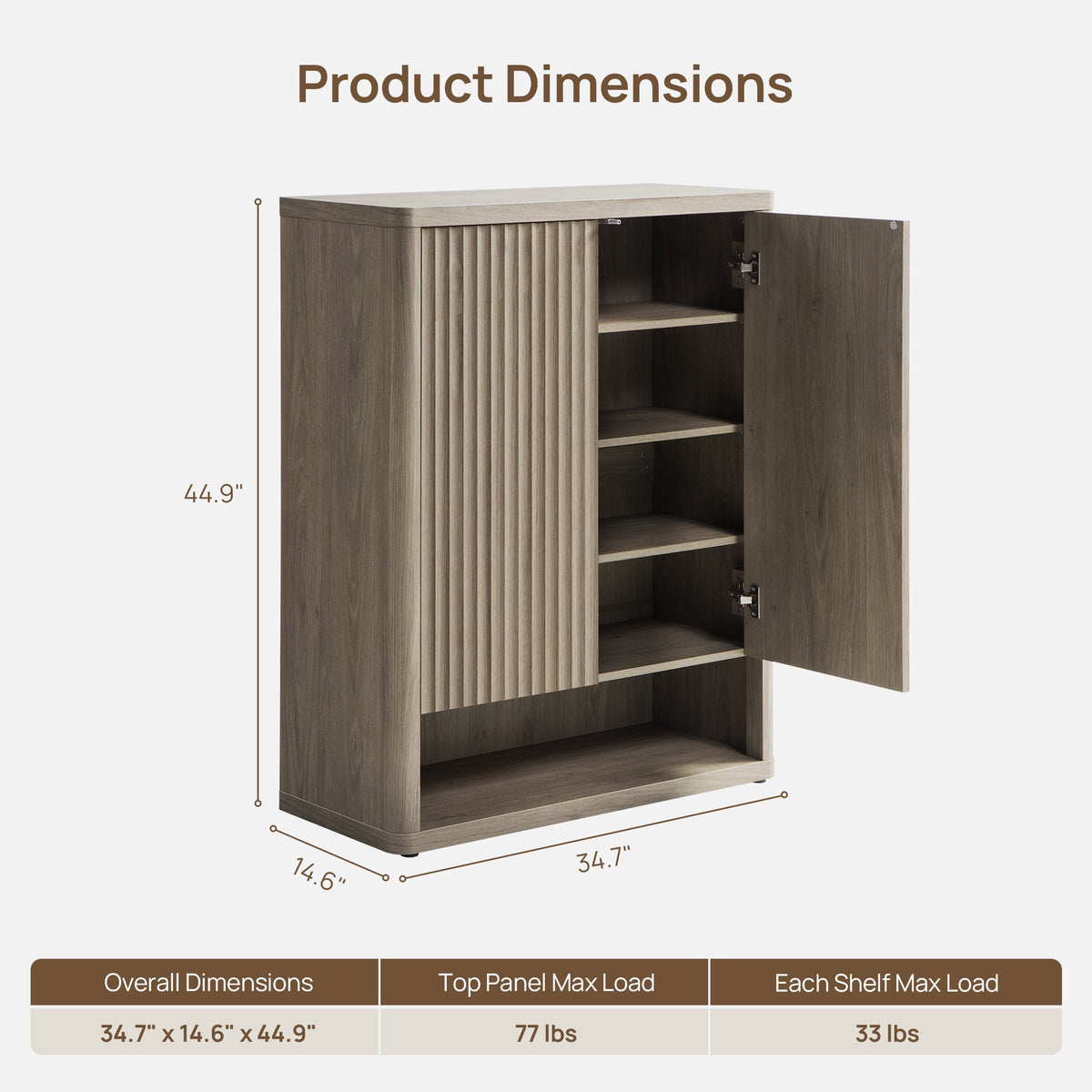 Cas Shoe Cabinet with Storage