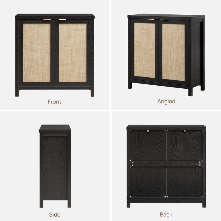Savanna Black Buffet Cabinet