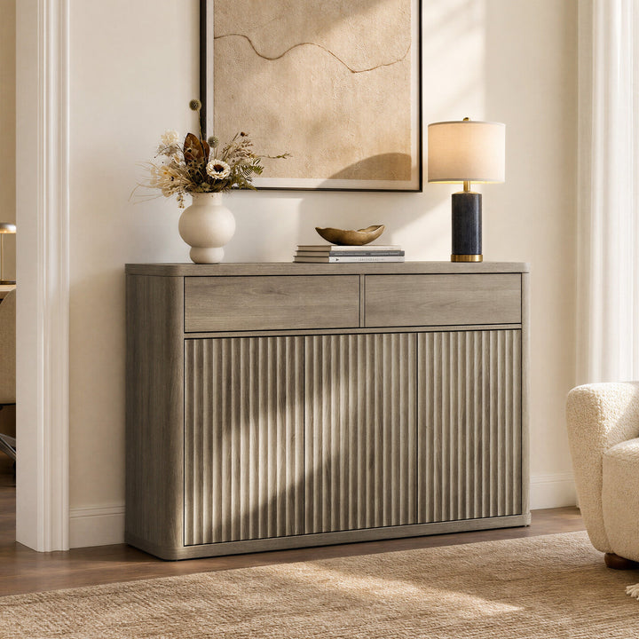 Cas Sideboard With 3 Doors And 2 Drawers, Set of 2