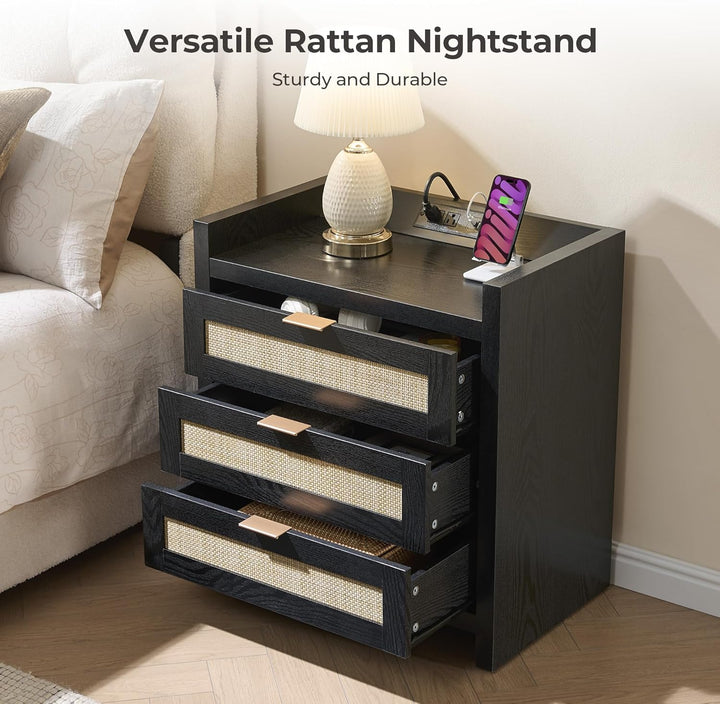 Savanna Dresser, Wardrobe and 3-Drawer Nightstand Set