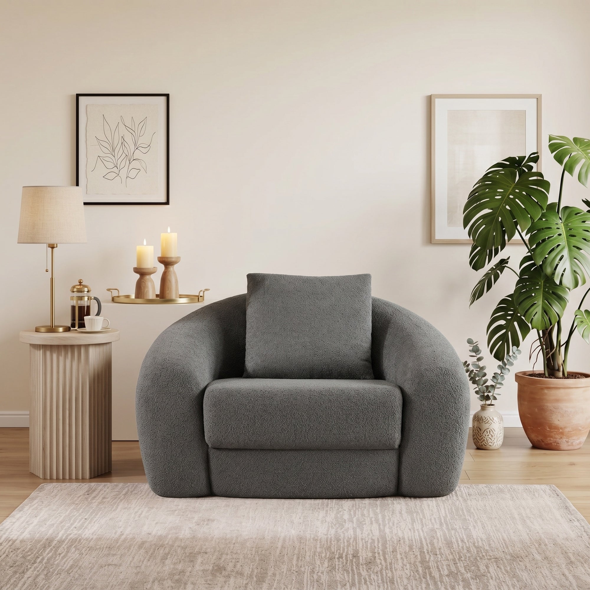 Nimbus White Sofa Couch