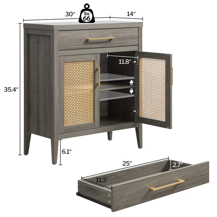 Andy Console Table with Drawers