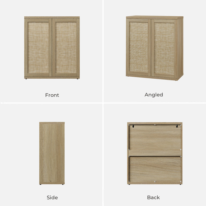 Zura Rattan Sideboard, 2 Doors