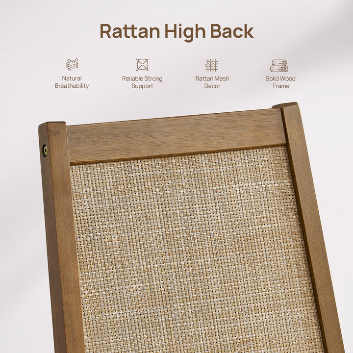 Savanna Modern Dining Chair, Solid Wood Frame