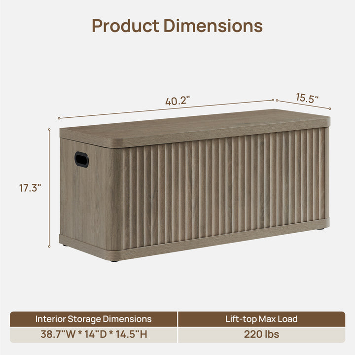 Cas Bench Seat with Storage