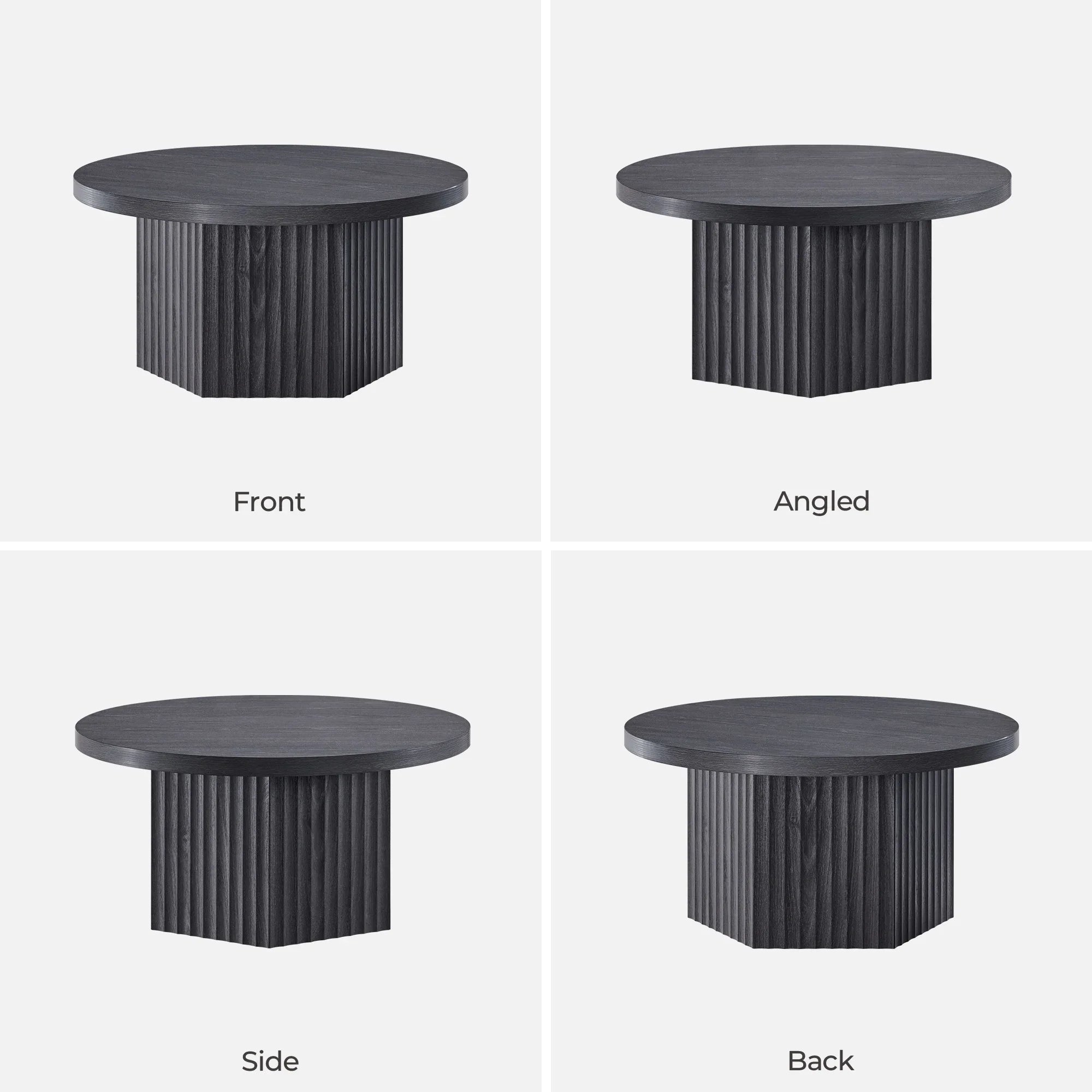 Stria Black Coffee Table