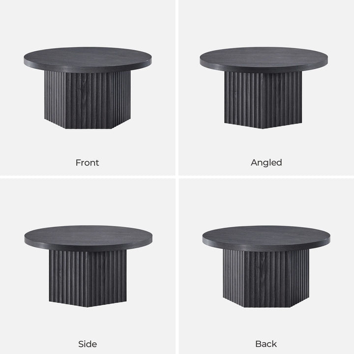 Stria Black Coffee Table