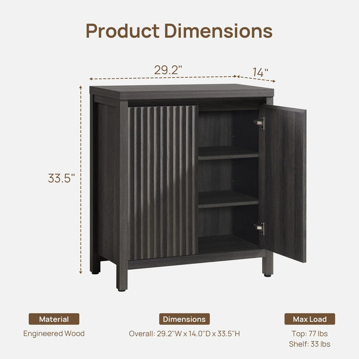 Prelude Buffet Cabinet with 2 Doors