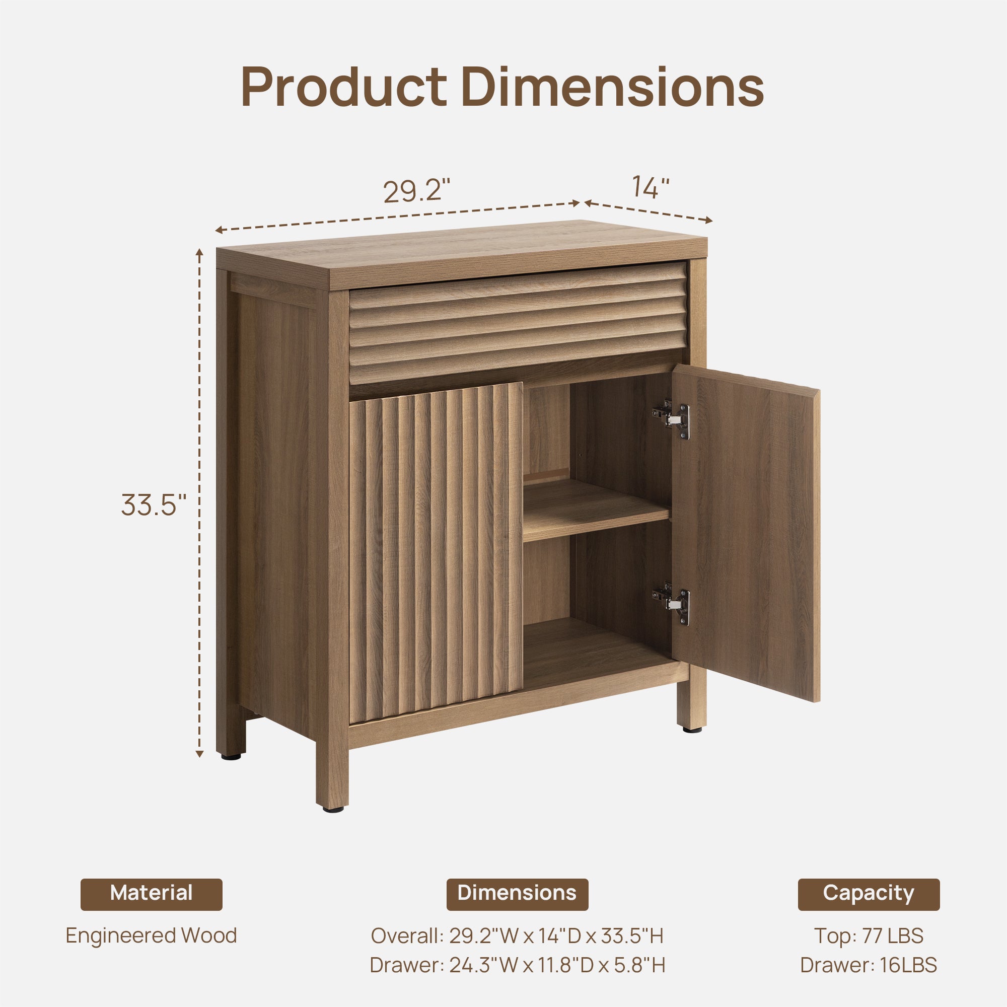 Prelude TV Console up to 95 Inch TV