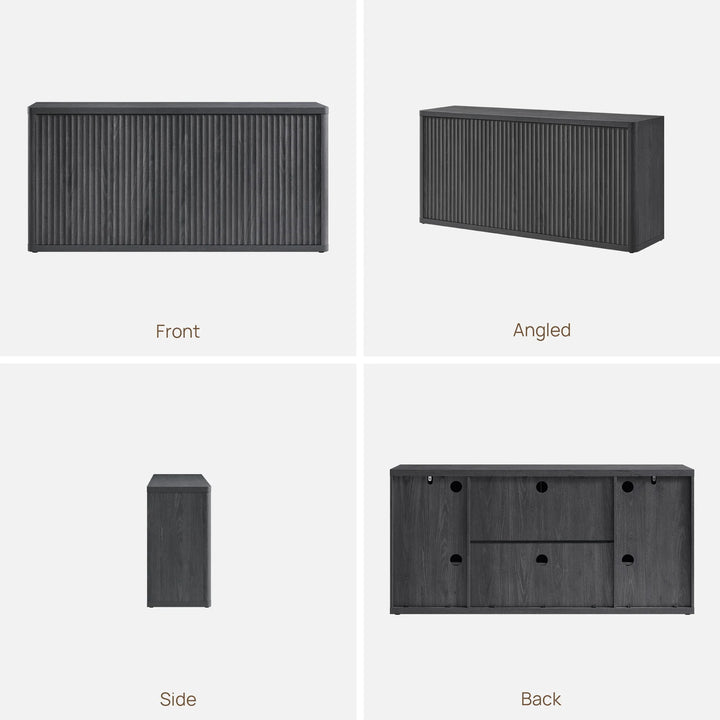 Cas TV Stand with 4 Doors