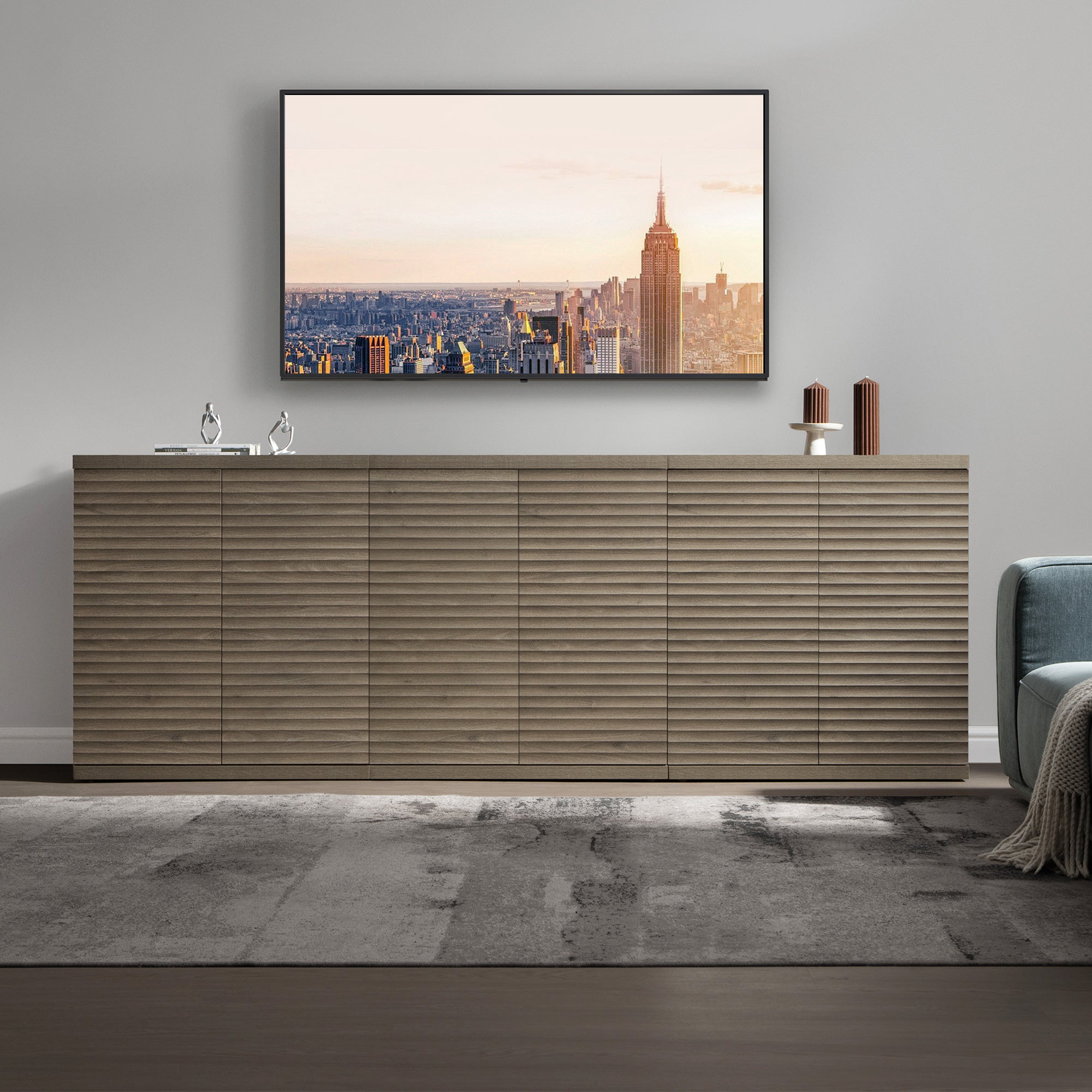 Stria TV Stand with 2 Doors