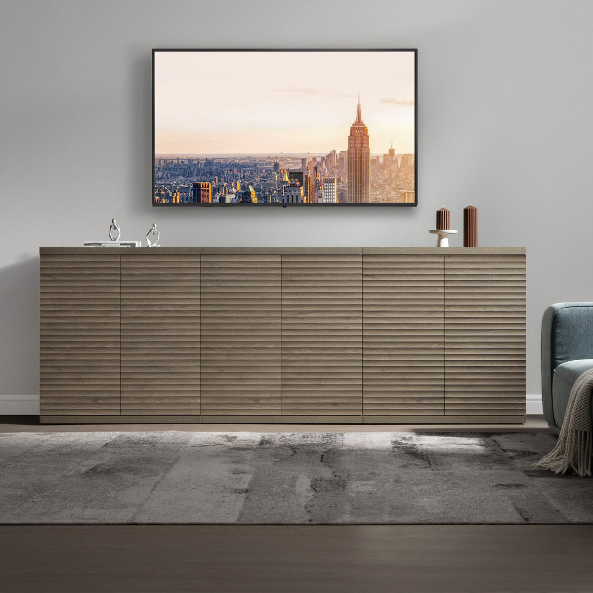 Stria 100'' TV Stand with Storage