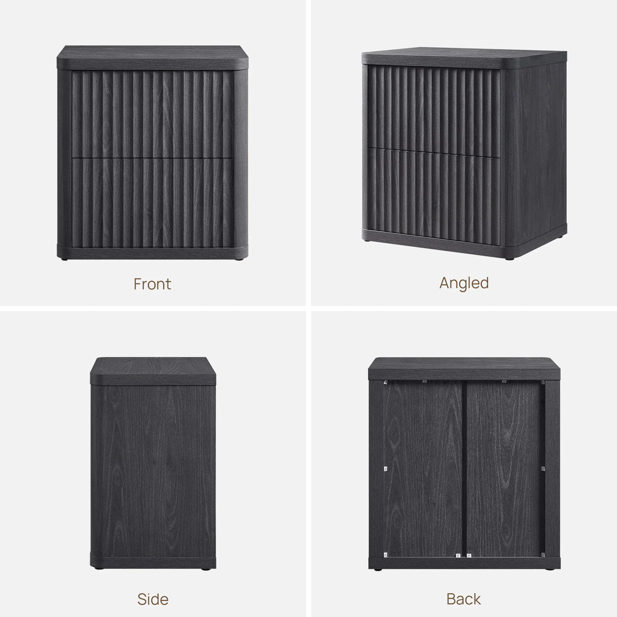 Cas Night Table with 2-Drawer