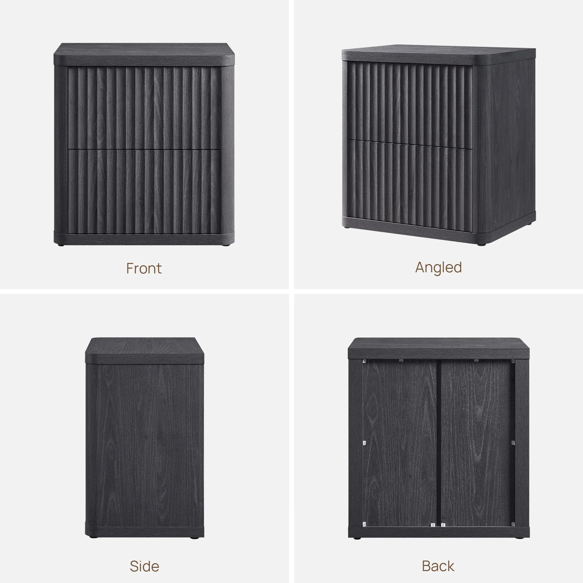 Cas Night Table with 2-Drawer