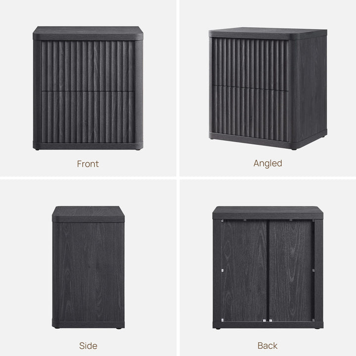 Cas Night Table with 2-Drawer