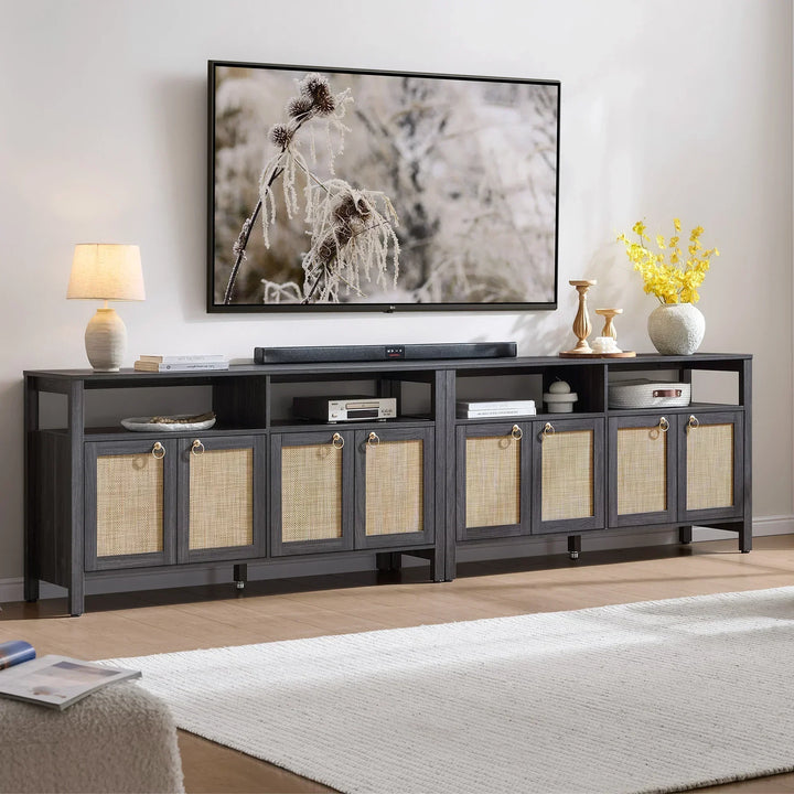 Terra White TV Stand for 60 Inch TV