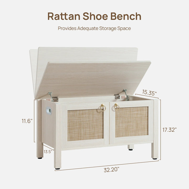 Terra Rattan Shoe Bench