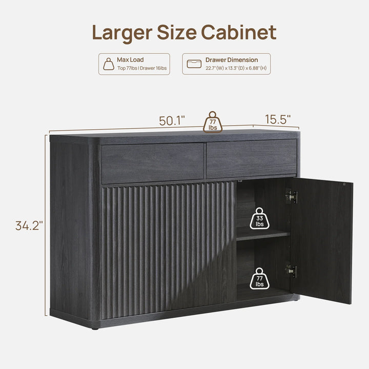 Cas Buffet Cabinet with Drawers