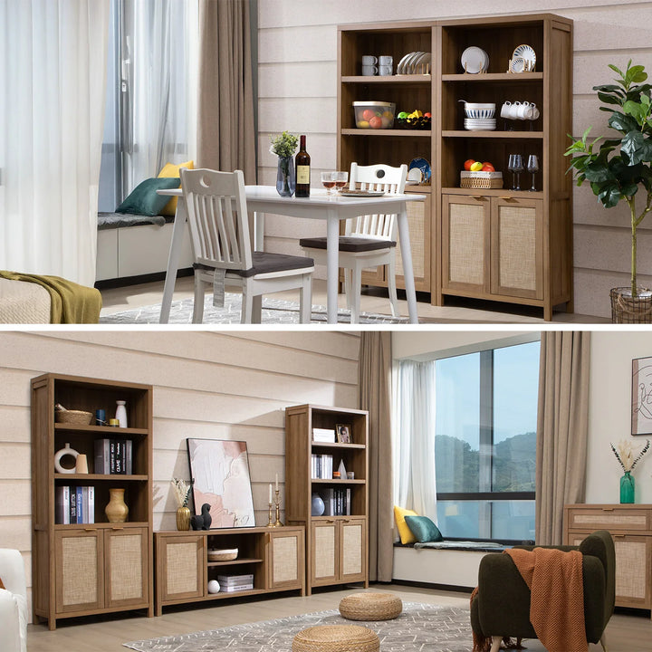 Savanna 5 Shelf Bookcase, 70.9Inch